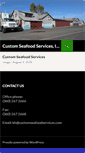 Mobile Screenshot of customseafoodservices.com